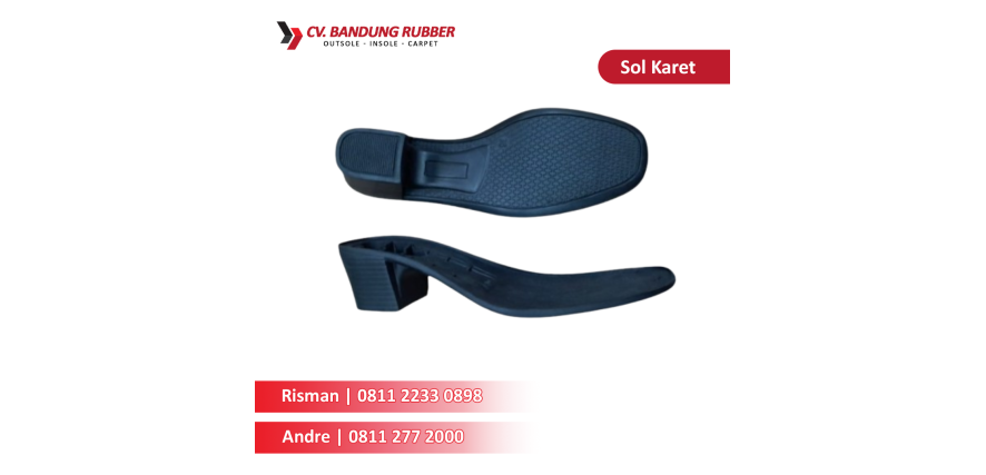 Pengrajin Bahan Sol Sepatu yang Nyaman di Bandung, Pasti Repeat Order!